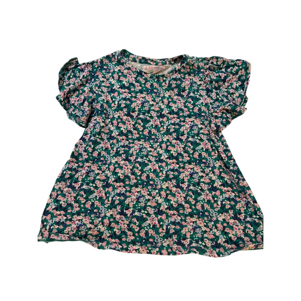 CREWCUTS J.CREW floral top - size LARGE 10-12